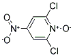 2,6-DICHLORO-4-NITROPYRIDINE-N-OXIDE Struktur