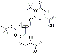 BOC-CYSTINE-CYSTEINE-OME Struktur