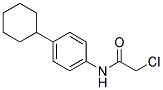 2-CHLORO-N-(4-CYCLOHEXYLPHENYL)ACETAMIDE Struktur