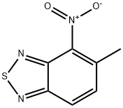 5-METHYL-4-NITRO-2,1,3-BENZOTHIADIAZOLE Struktur