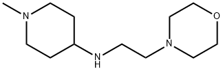 (1-METHYL-PIPERIDIN-4-YL)-(2-MORPHOLIN-4-YL-ETHYL)-AMINE Struktur