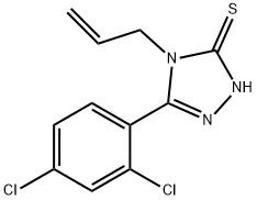 4-ALLYL-5-(2,4-DICHLOROPHENYL)-4H-1,2,4-TRIAZOLE-3-THIOL Struktur