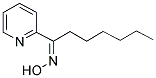 1-PYRIDIN-2-YL-HEPTAN-1-ONE OXIME Struktur