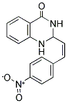 2-(2-(4-NITROPHENYL)VINYL)-1,2,3-TRIHYDROQUINAZOLIN-4-ONE Struktur