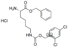 H-LYS(2,4-DICHLORO-Z)-OBZL HCL Struktur