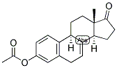 1,3,5(10), 7-ESTRATETRAEN-3-OL-17-ONE ACETATE Struktur