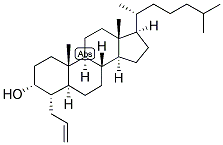 (3ALPHA,4ALPHA,5ALPHA)-4-(2-PROPENYL)CHOLESTAN-3-OL Struktur