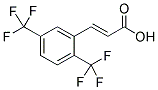 TRANS-2,5-BIS(TRIFLUOROMETHYL)CINNAMIC ACID Struktur