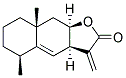 5,8A-DIMETHYL-3-METHYLENE-3A,5,6,7,8,8A,9,9A-OCTAHYDRO-3H-NAPHTHO[2,3-B]FURAN-2-ONE Struktur