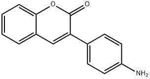 3-(4-AMINO-PHENYL)-CHROMEN-2-ONE Struktur