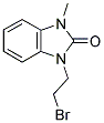 1-(2-BROMOETHYL)-3-METHYL-1,3-DIHYDRO-2H-BENZIMIDAZOL-2-ONE Struktur