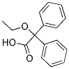 ETHOXY(DIPHENYL)ACETIC ACID Struktur