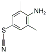 4-AMINO-3,5-DIMETHYLPHENYL THIOCYANATE Struktur