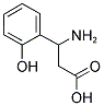 3-AMINO-3-(2-HYDROXY-PHENYL)-PROPIONIC ACID Struktur