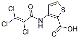 3-[(2,3,3-TRICHLOROACRYLOYL)AMINO]THIOPHENE-2-CARBOXYLIC ACID Struktur