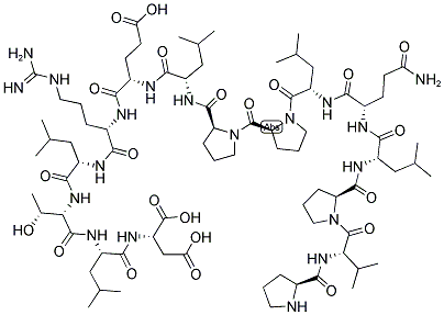 PRO-VAL-PRO-LEU-GLN-LEU-PRO-PRO-LEU-GLU-ARG-LEU-THR-LEU-ASP Struktur