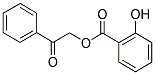 2-OXO-2-PHENYLETHYL SALICYLATE Struktur