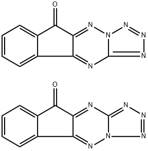 6H-INDENO[1,2-E]TETRAZOLO[1,5-B][1,2,4]TRIAZIN-6-ONE Struktur