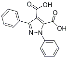 2,5-DIPHENYL-2 H-PYRAZOLE-3,4-DICARBOXYLIC ACID Struktur