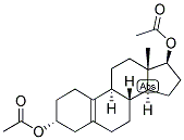 5(10)-ESTREN-3-ALPHA, 17-BETA-DIOL DIACETATE Struktur