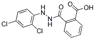 2-([2-(2,4-DICHLOROPHENYL)HYDRAZINO]CARBONYL)BENZENECARBOXYLIC ACID Struktur