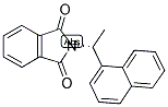 (R)-N-(1-(1-NAPHTHYL) ETHYL)PHTHALIMIDE Struktur