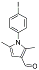 1-(4-IODO-PHENYL)-2,5-DIMETHYL-1H-PYRROLE-3-CARBALDEHYDE Struktur