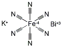 BISMUTH POTASSIUM FERROCYANIDE Struktur