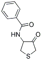 N-(TETRAHYDRO-4-OXO-3-THIENYL)BENZAMIDE Struktur