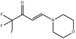 N-(3-OXO-4,4,4-TRIFLUOROBUT-1-ENYL)MORPHOLINE Struktur