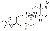 5ALPHA-ANDROSTAN-3BETA-OL-17-ONE 3-METHANESULFONATE Struktur