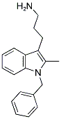 3-(1-BENZYL-2-METHYL-1H-INDOL-3-YL)-PROPYLAMINE Struktur