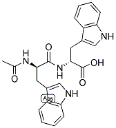 N-ACETYL-D-TRP-D-TRP Struktur