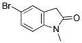 5-BROMO-1-METHYL-1,3-DIHYDRO-INDOL-2-ONE Struktur