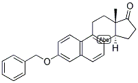 D-1,3,5(10), 6,8-ESTRAPENTAEN-3-OL-17-ONE BENZYL ETHER Struktur