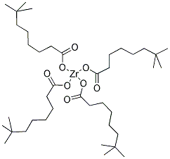 ZIRCONIUM NEODECANOATE Struktur