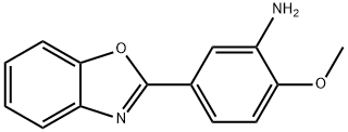 5-BENZOOXAZOL-2-YL-2-METHOXY-PHENYLAMINE Struktur