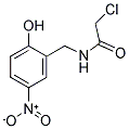 2-CHLORO-N-(2-HYDROXY-5-NITROBENZYL)ACETAMIDE Struktur