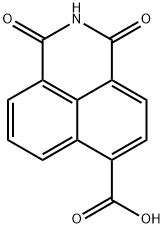 4-CARBOXY-1,8-NAPHTHALENEDICARBOXIMIDE Struktur