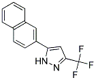 5-(2-NAPHTHYL)-3-(TRIFLUOROMETHYL)PYRAZOLE Struktur