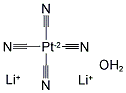 LITHIUM TETRACYANOPLATINATE(II) HYDRATE Struktur