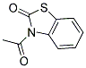 3-ACETYL-2-BENZOTHIAZOLONE Struktur