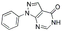 1-PHENYL-1,5-DIHYDRO-PYRAZOLO[3,4-D]PYRIMIDIN-4-ONE Struktur