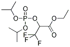 ETHYL 2-[(DIISOPROPOXYPHOSPHORYL)OXY]-3,3,3-TRIFLUOROPROPANOATE Struktur