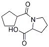 1-(CYCLOPENTYLCARBONYL)PYRROLIDINE-2-CARBOXYLIC ACID Struktur