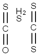 HYDROGEN SULFIDE, CARBON DISULFIDE AND CARBONYL SULFIDE Struktur