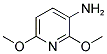 3-AMINO-2,6-DIMETHOXYPYRIDINE Struktur