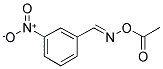1-([(ACETYLOXY)IMINO]METHYL)-3-NITROBENZENE Struktur