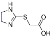 (4,5-DIHYDRO-1 H-IMIDAZOL-2-YLSULFANYL)-ACETIC ACID Struktur