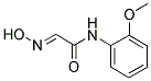 2-HYDROXYIMINO-N-(2-METHOXY-PHENYL)-ACETAMIDE Struktur